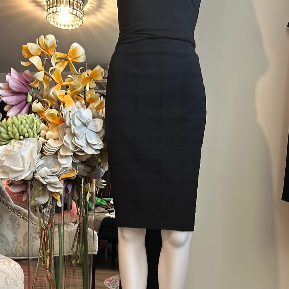 Calvin Klein Collection Black Pencil Skirt for Work
